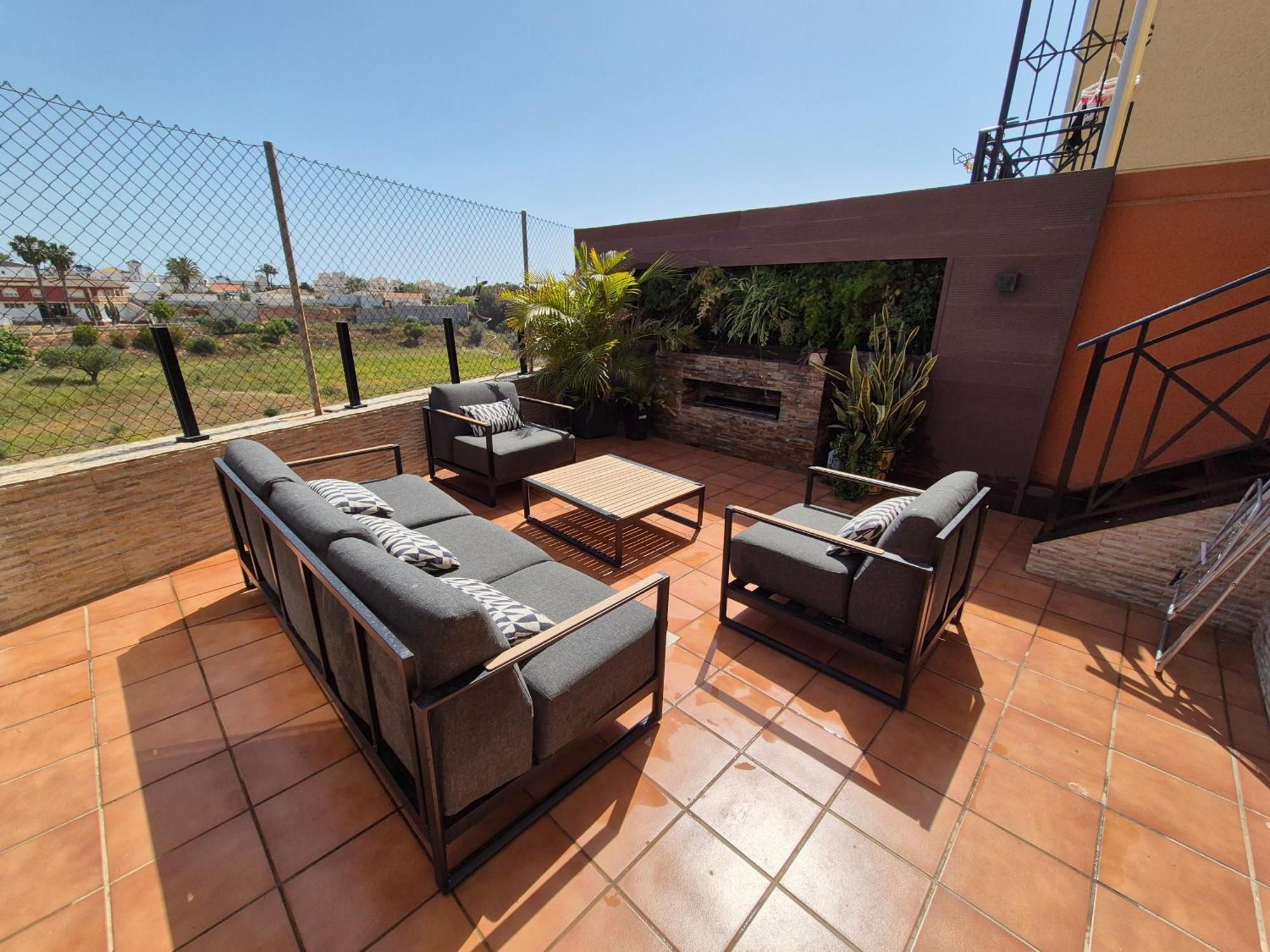 3 Bdr House Near La Zenia Private Lounge Terraces, Fire Places, Bbq, Kitchen, Parking オリウエラ エクステリア 写真